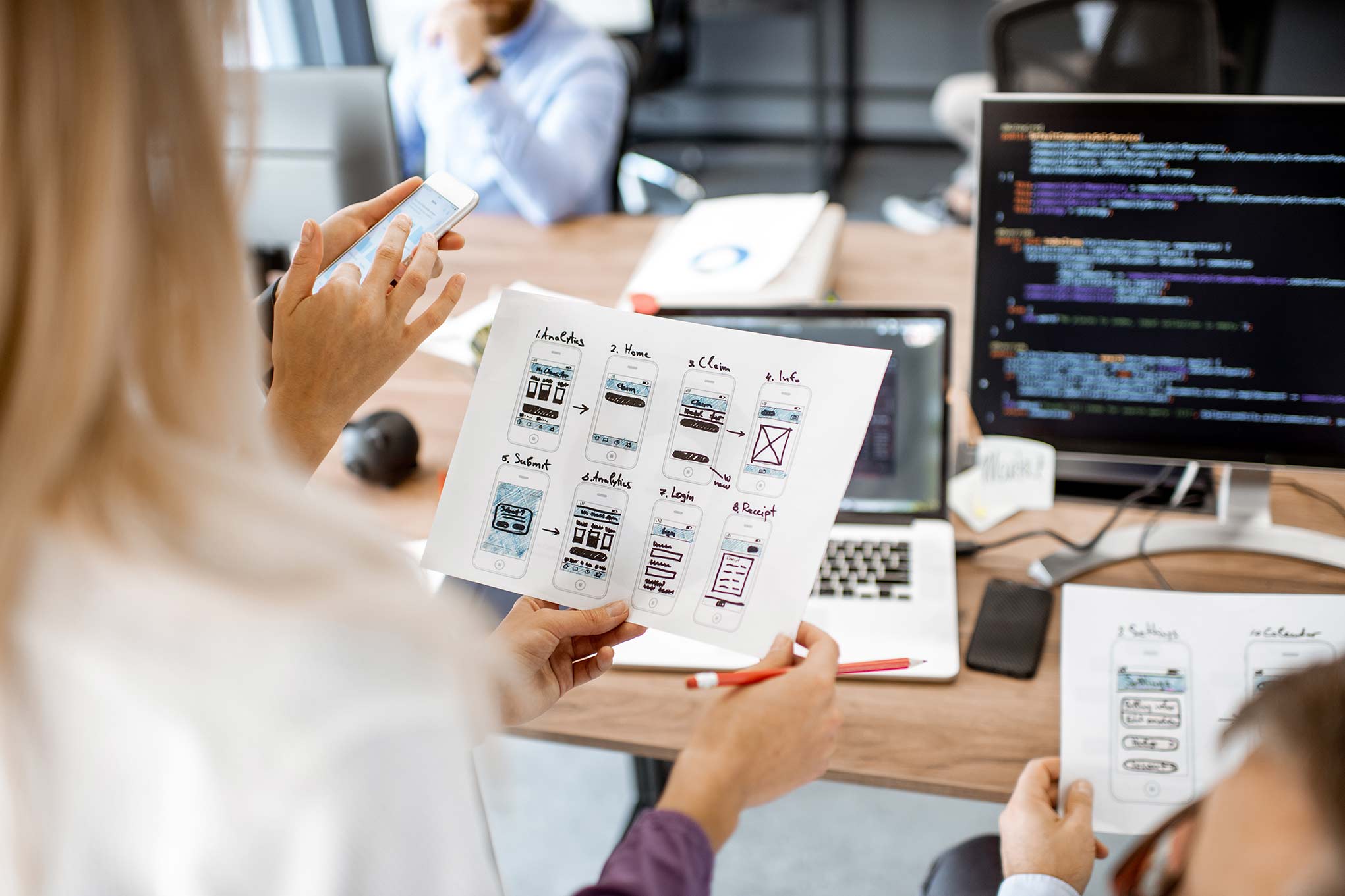 Coding a mobile website