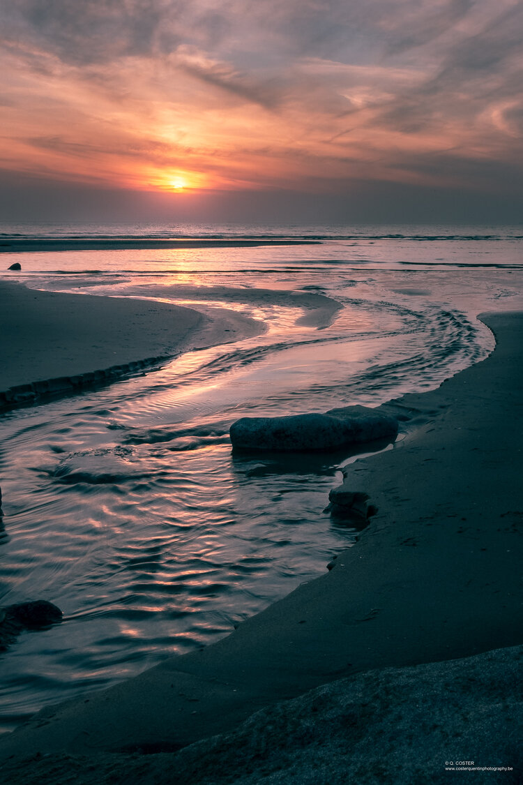 Sunset at the beach