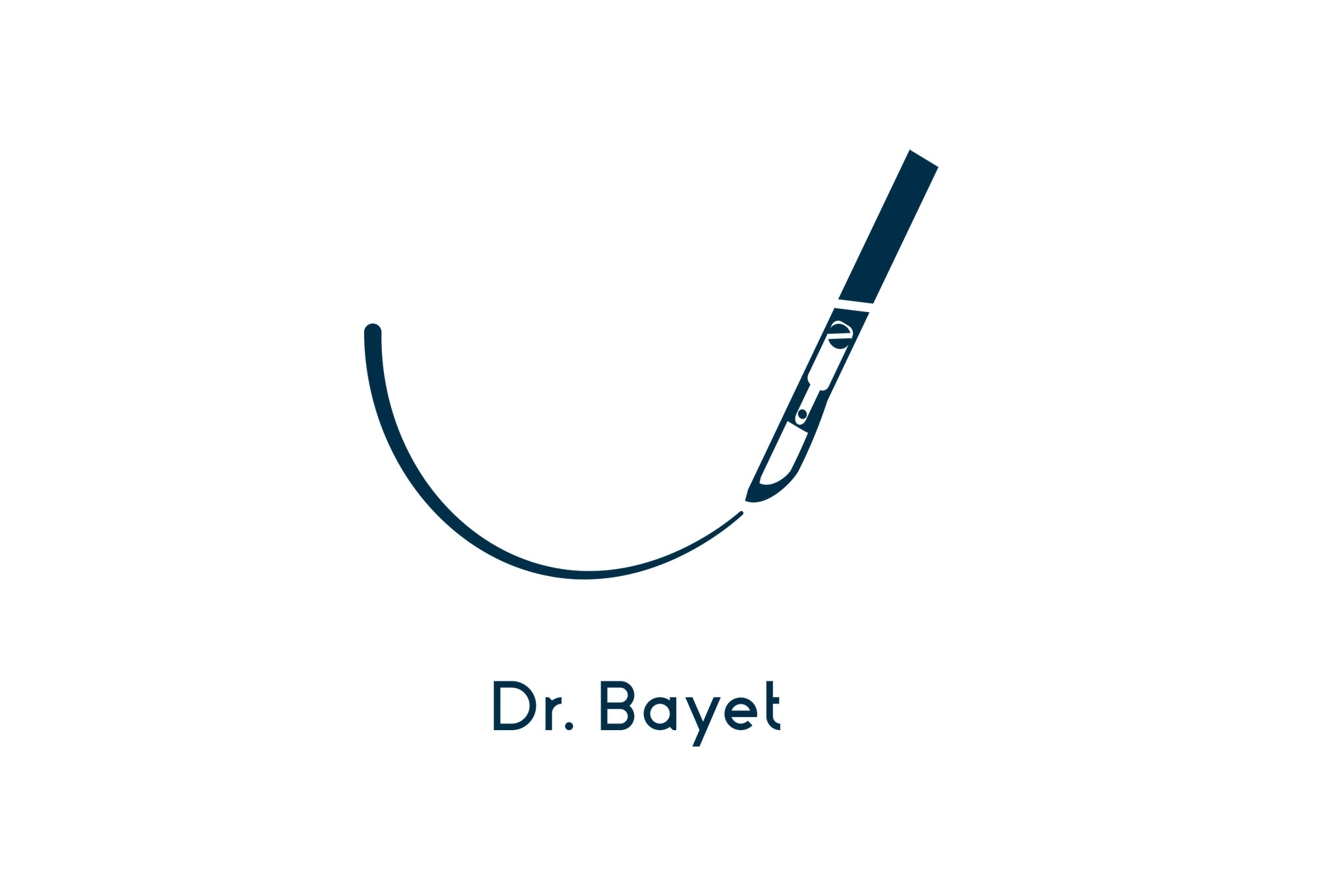 Logo of a scalpel
