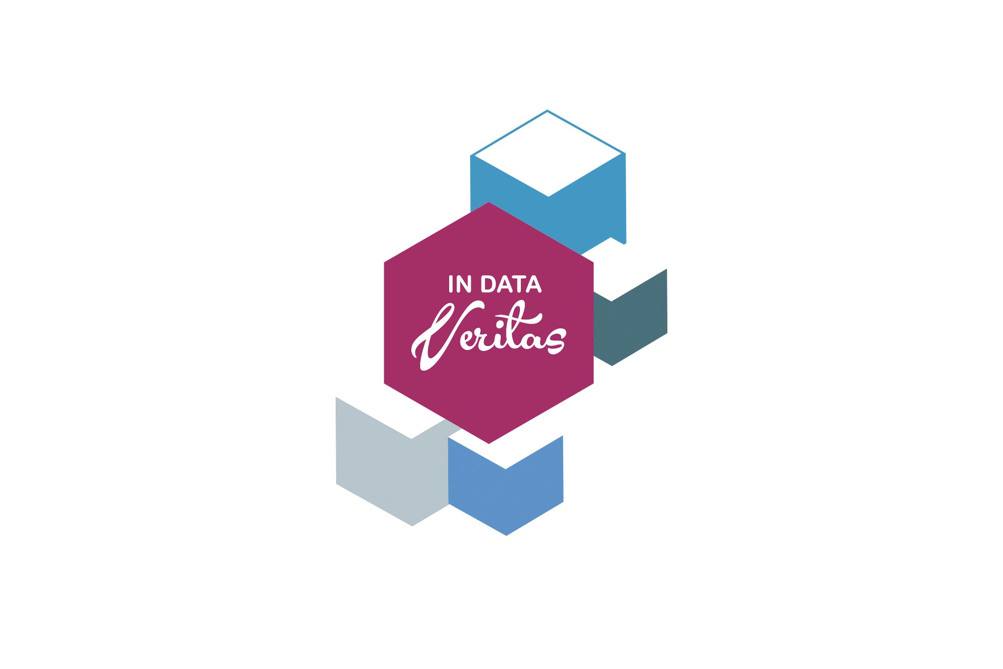Logo of cubes together