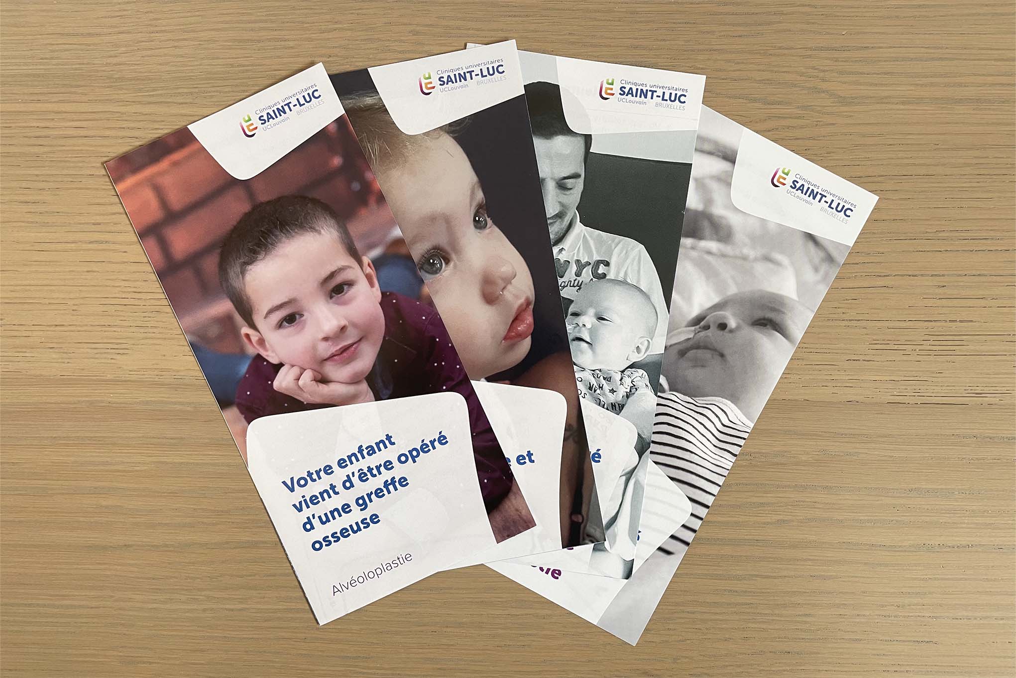 Flyers for an hospital